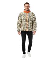 Pleasures Strain Fuzzy Herren Übergangsjacke Relaxed Fit Outerwear & Casual Street Fashion Look Weiß