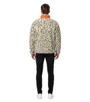 Pleasures Strain Fuzzy Herren Übergangsjacke Relaxed Fit Outerwear & Casual Street Fashion Look Weiß