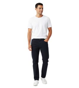 YMC Papa Jeans für Herren Straight Leg Denim Jeans mit klassischer Passform Navy