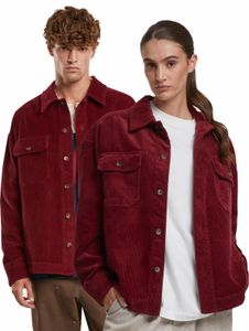Prohibited corduroy shirts bordeaux