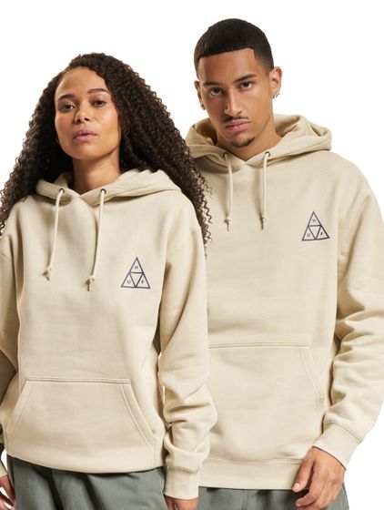 HUF Set TT Hoodie stone