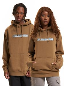 HUF Transport Hoodie schlamm
