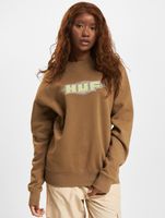 HUF Quality Crewneck Unisex Sweater in Mud
