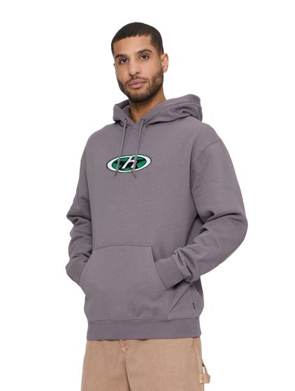 Sudadera con capucha HUF Gamma color ciruela claro