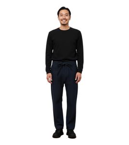 Pantalones Snow Peak OG Canvas Noragi para hombre - Pantalones de trabajo japoneses en lona robusta, azul índigo