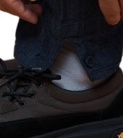 Pantalones Snow Peak OG Canvas Noragi para hombre - Pantalones de trabajo japoneses en lona robusta, azul índigo