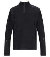 C2H4 Intervein Panelled Long-Sleeve Jersey T-Shirt für Herren technisches Langarmshirt mit markanten Einsätzen Schwarz