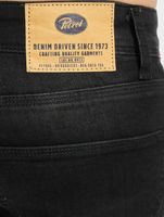 Petrol Industries Denim Tapered Regular Straight Fit Jeans schwarz