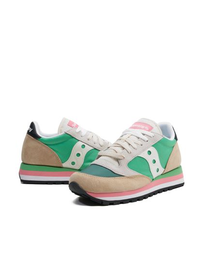 Sneakers Saucony Jazz Triple Sabbia/Verde/Bianco