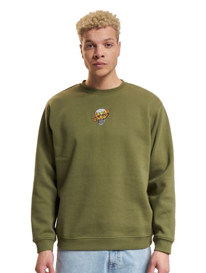 SANTA CRUZ Dressen Skull Dot Front Jumper Alghe