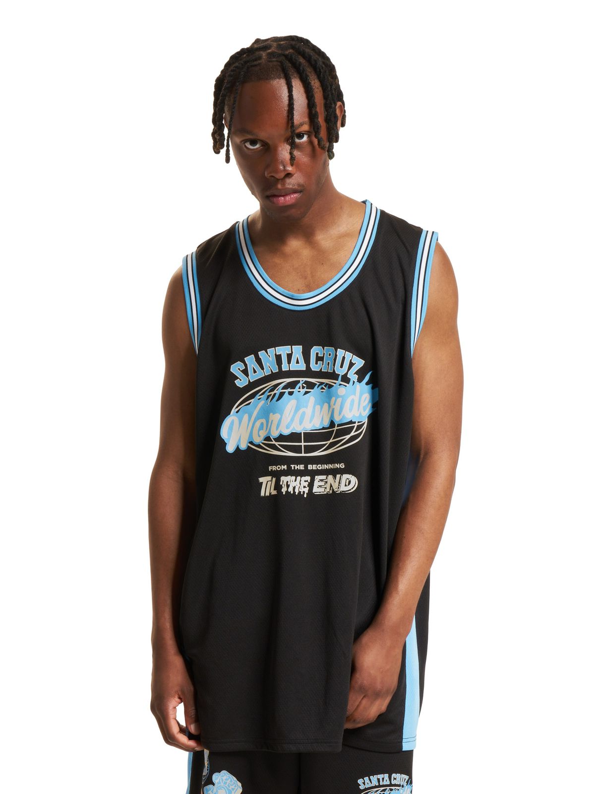 SANTA CRUZ TTE Worldwide Front Vest nero