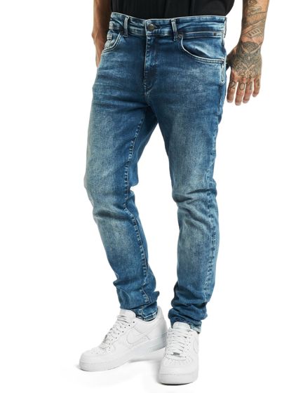 Petrol Industries – Seaham – Stretch-Jeans in Slim Fit, Wolkenhimmel