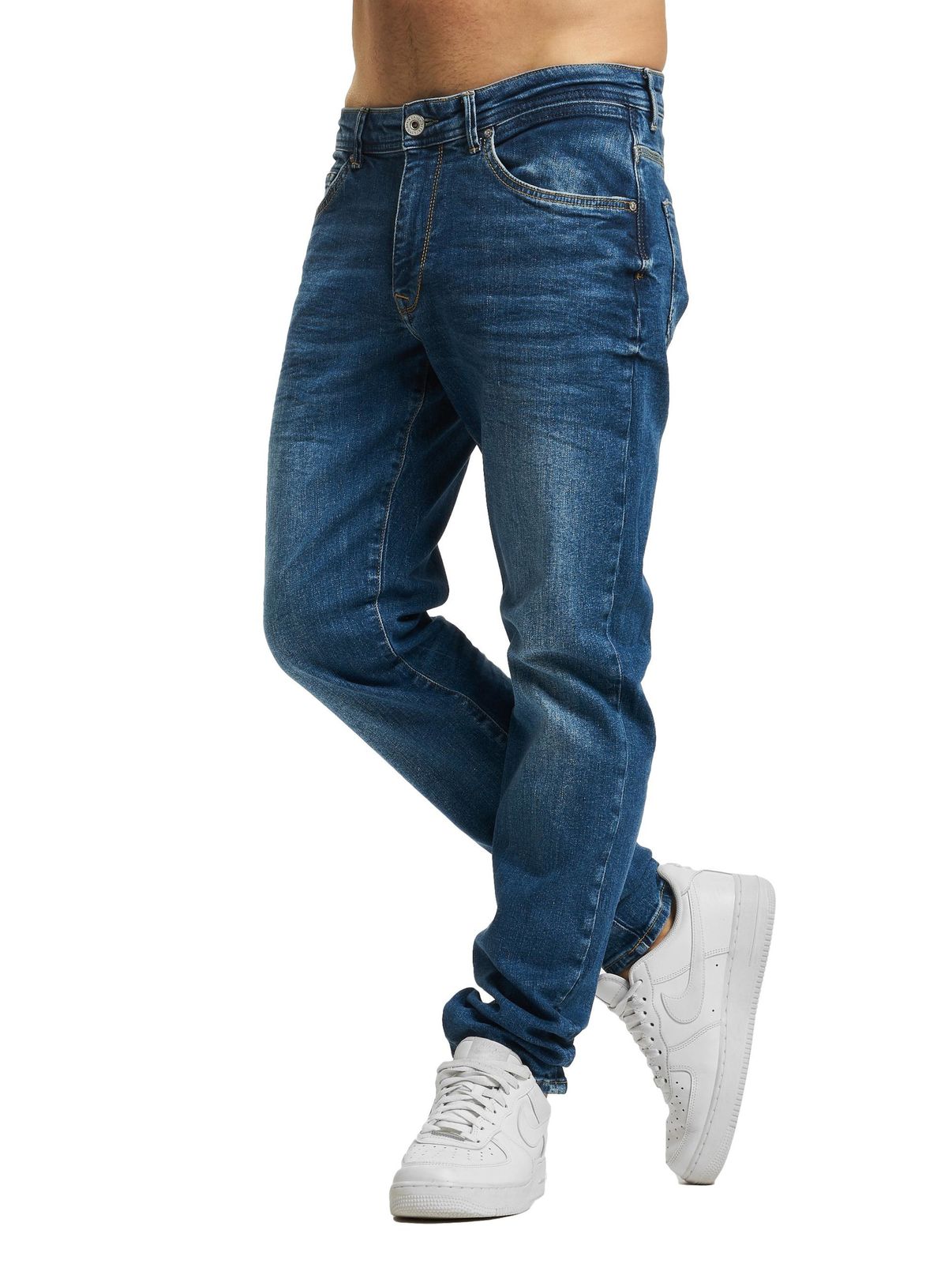 Jeans elasticizzati Supreme Slim Fit da uomo Petrol Industries, taglia media vintage
