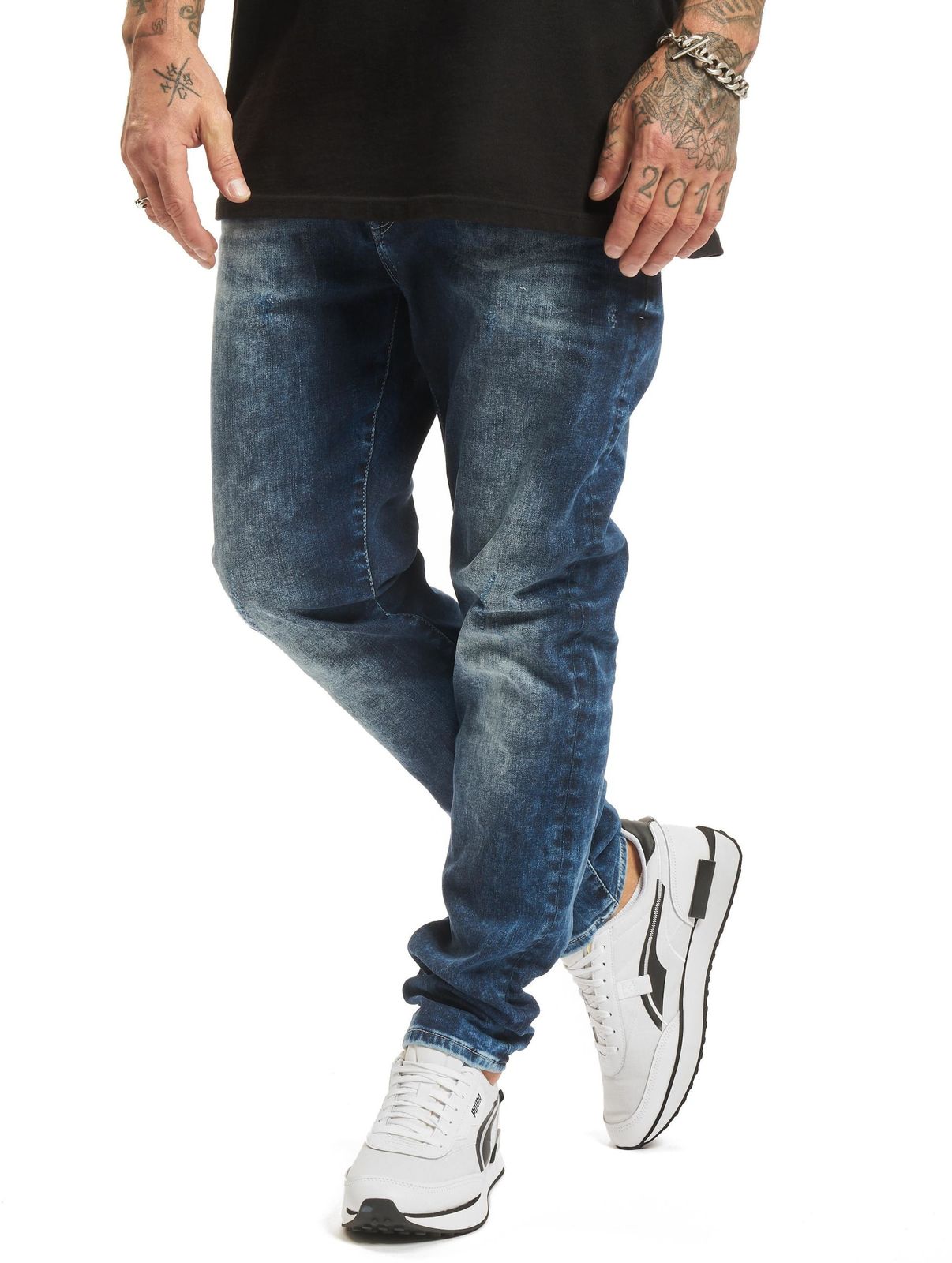 Jeans Petrol Industries Supreme Stretch Slim Fit, acciaio scuro