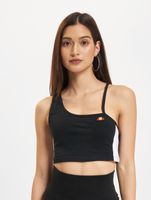 Top corto Playsol de Ellesse en negro