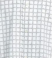 Anderson Men's Short-Sleeve Shirt with Logo Lettering, Regular Fit Cotton Summer Shirt, White/Black