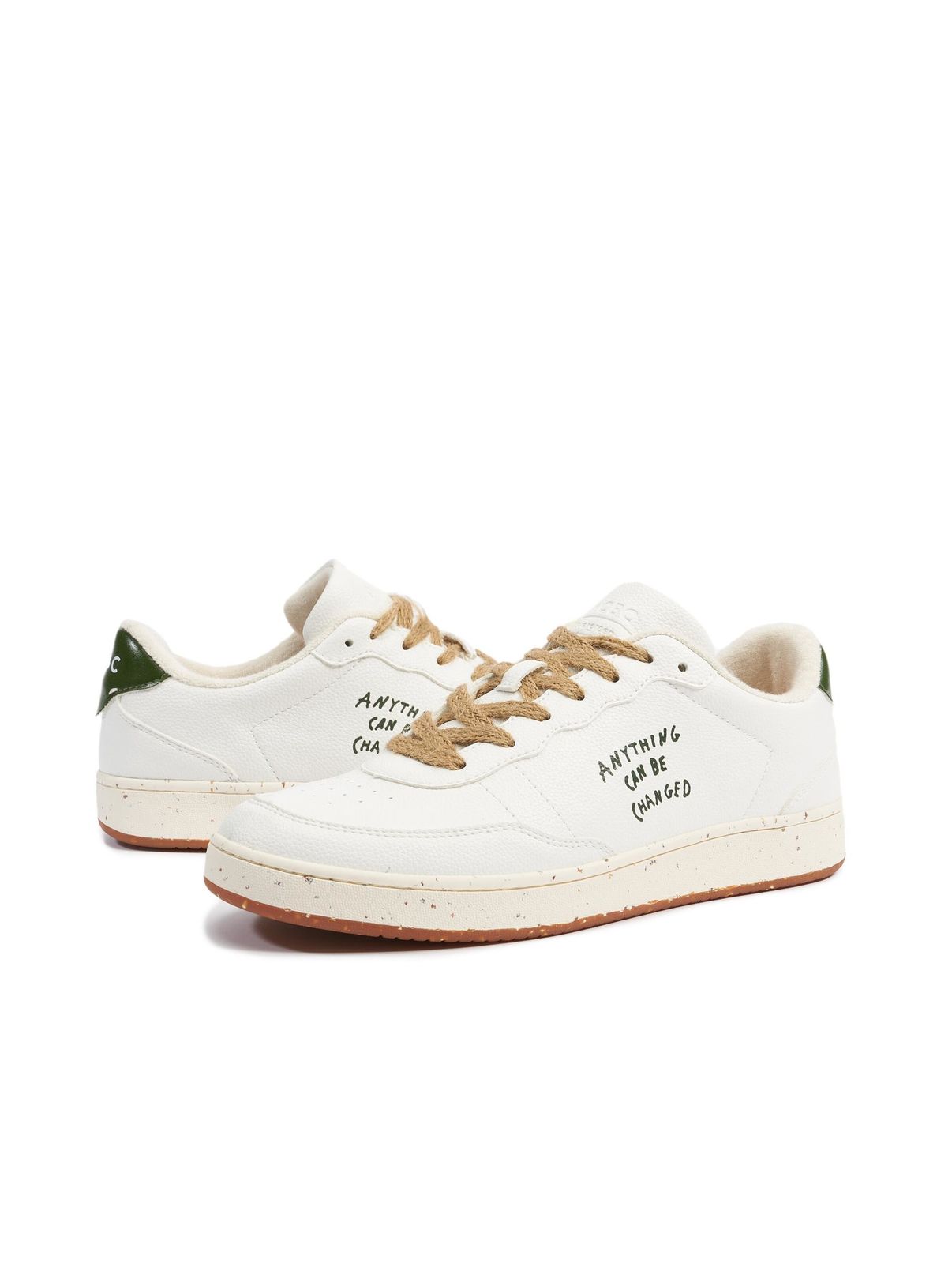 Sneakers ACBC Evergreen bianche/verde cactus