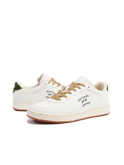 ACBC Evergreen Sneakers Weiß/Grün Kaktus