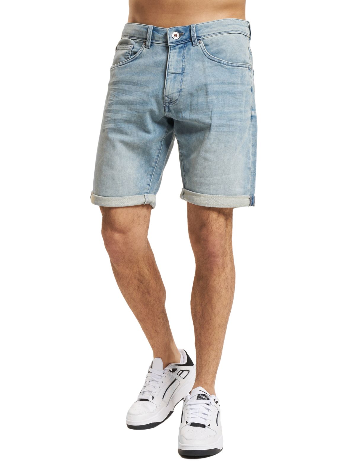 Pantaloncini in denim Petrol Industries color pietra chiara