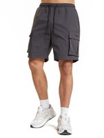 Sixth June Nylon Tech Utility Shorts soft black