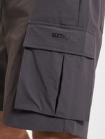 Sixth June Nylon Tech Utility Shorts soft black
