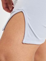 Sixth June Ribbed Mini Kleider hellblau