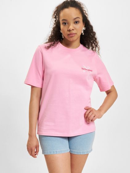Sixth June Beaches Print T-Shirts rosa
