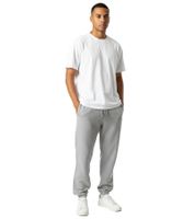 Soulland Elijah Men's Sweatpants with Soft Material, Elastic Waistband, and Subtle Logo, Heather Gray
