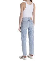 JEANERICA 5-Pocket Slim Fit Jeans in Vintage Style Slim Jeans A5PD-SM001-200 Light Blue