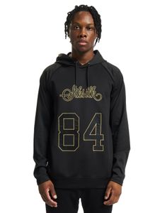 Sik Silk Overhead Retro Sport Hoodie black