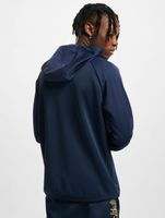 Sik Silk Overhead Retro Sports Hoodie blue