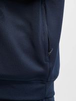 Sik Silk Overhead Retro Sports Hoodie blue