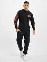 GCDS Men's Black Cotton T-Shirt