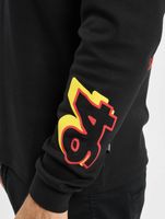 GCDS Men's Black Cotton T-Shirt