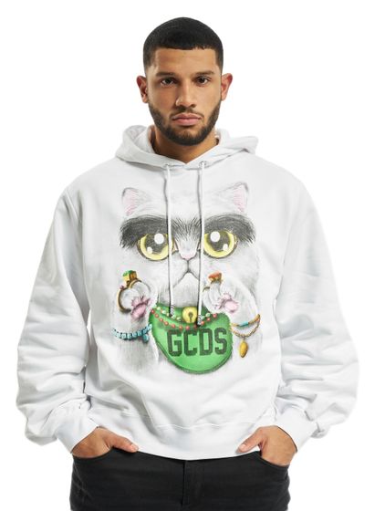 GCDS Kittho Hoodie weiß