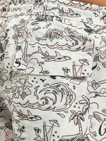 GCDS Tropical swim shorts white GCDS Tropical swim shorts white