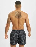 GCDS Tropical swim shorts black