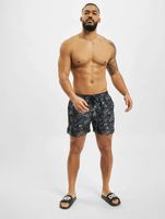 GCDS Tropical swim shorts black