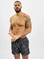 GCDS Tropical swim shorts black