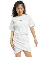 GCDS wrap monster dress white GCDS wrap monster dress white