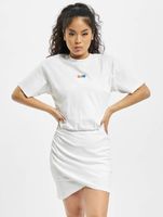 GCDS wrap monster dress white GCDS wrap monster dress white