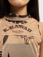 GCDS Mesh Top beige GCDS Mesh Top beige