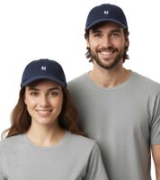 Casquette chino Nanamica Flexfitted unisexe : Style urbain minimaliste, tissu premium et design moderne, bleu marine