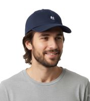 Casquette chino Nanamica Flexfitted unisexe : Style urbain minimaliste, tissu premium et design moderne, bleu marine