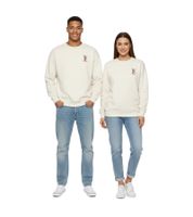 Felpa Carne Bollente My Bare Gays da donna e uomo, con stampa grafica accattivante, bianco/crema