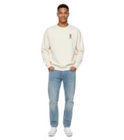 Felpa Carne Bollente My Bare Gays da donna e uomo, con stampa grafica accattivante, bianco/crema