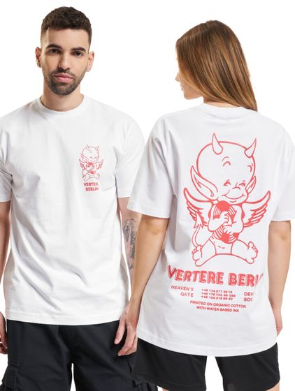 Camisetas blancas de Vertere Berlin Devil's Sound