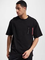 The Couture Club  Locker geschnittenes T-Shirt mit Taschendetail in Schwarz The Couture Club  Locker geschnittenes T-Shirt mit Taschendetail in Schwarz