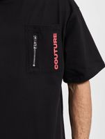 The Couture Club  Locker geschnittenes T-Shirt mit Taschendetail in Schwarz The Couture Club  Locker geschnittenes T-Shirt mit Taschendetail in Schwarz