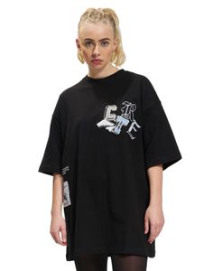 The Couture Club Varsity Oversize-Kleid schwarz